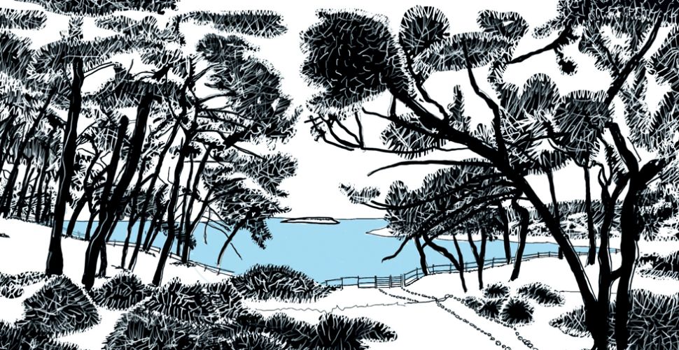 © Dessin de Nicolas Velebit – extrait du roman graphique Yougo
