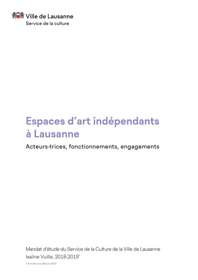 © Ville de Lausanne